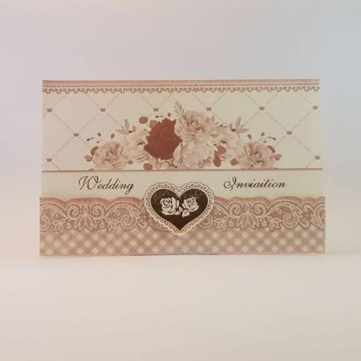کارت عروسی 100 عددی با چاپ رنگی و کیفیتی بی نظیر طرح کد 185