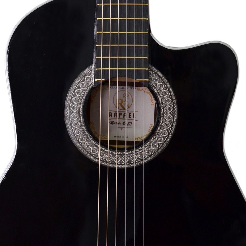 گیتار کلاسیک رافائل(RAFAEL)مدل R30 کاتوی همراه با سافت کیس ضدضربه و پیک(مضراب گیتار)