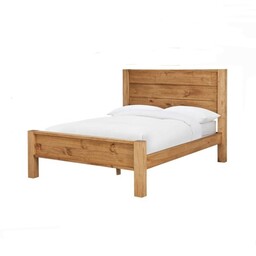 تخت دو نفره چوبی ،تمام چوب