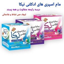 مام اسپری نیکا عطر ادکلنی(بسته 24 تایی)