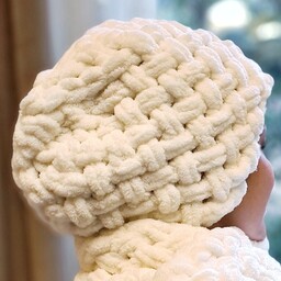 کلاه پافی مریم بانو ،مدل حصیری سایز بزرگسال مناسب برای آقایان و خانم ها قابل سفارش در رنگ دلخواه