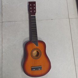 گیتار  سیمی چوبی رنگی شش سیمه
