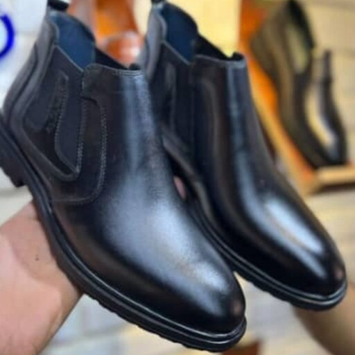 کفش تمام چرم طبیعی دست دوز مجلسی مردانه سایزبندی 40 تا 44