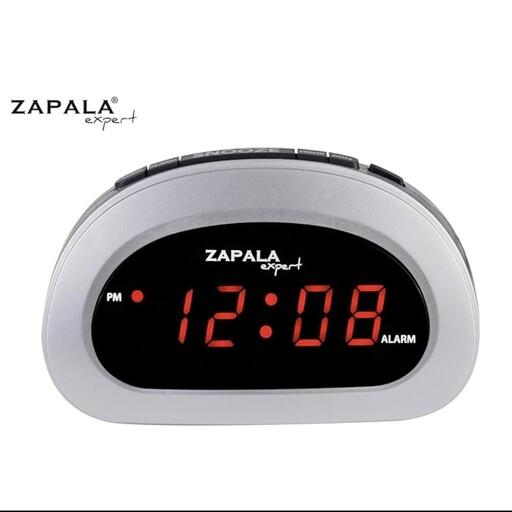 ساعت رومیزی دیجیتال زنگ دار  اتصال با برق و باطری ZAPALA  اورجینال بار آمازون 
