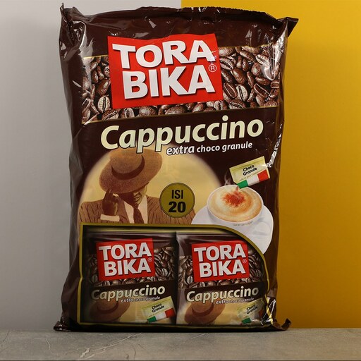 کاپوچینو تورابیکا همراه گرانول شکلات بسته 20 عددی