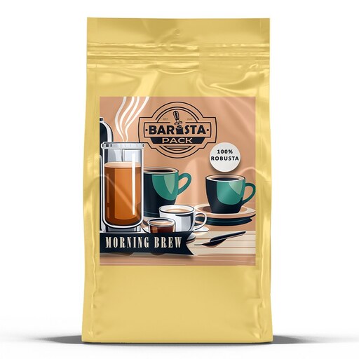  قهوه Morning Brew (100 روبوستا) باریستاپک - 500 گرمی