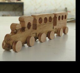 اسباب بازی قطار چوبی 