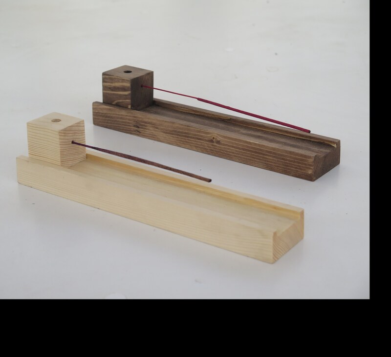 جا عودی (عودسوز)چوبی مدل خطی 