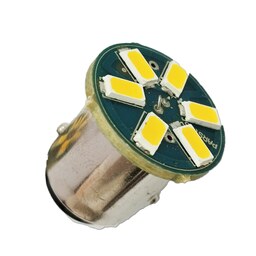  لامپ ال ای دی تک کنتاکت اکوسنس 22 SMD نارنجی خار دور یک جفت