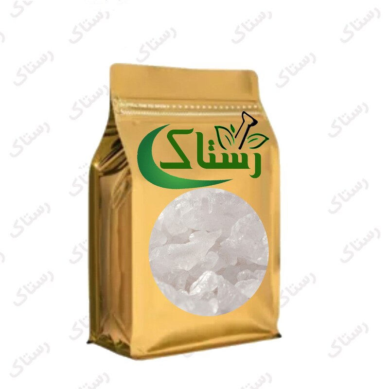 زاج سفید درشت گیاهی تبریز رستاک (100 گرمی)1