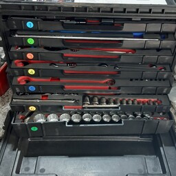 جعبه ابزار  کامل ارم استرانگ امریکا اورجینال 7 کشو دارای ست کامل ابزار