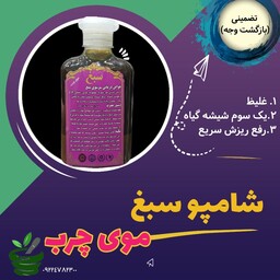 شامپو سبغ برای موی چرب (غلظت بالا - با کیفیت ترین شامپو - به شرط برگشت کالا - رفع ریزش مو )