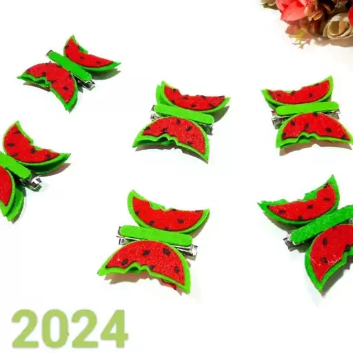 گیره سر یلدایی مدل پروانه کد 2024