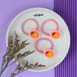 کش مو دخترانه با پیکسل سبد میوه در 6 طرح متنوع پک 1 عددی