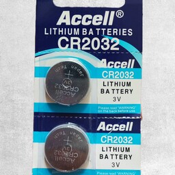 باتری سکه ای مدل accell بسته دوعددی