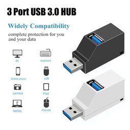 هاب 3 پورت USB3.0 بدون سیم مدل H01