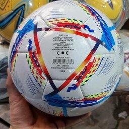توپ فوتبال سالن و چمن   دوختی پاکستانی اصلی مولتن  و جام جهانی رنگ و طرح های مختلف با کیفیت 