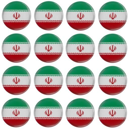 پیکسل مدل پرچم کشور جمهوری اسلامی ایران کد S5-10 مجموعه 16 عددی