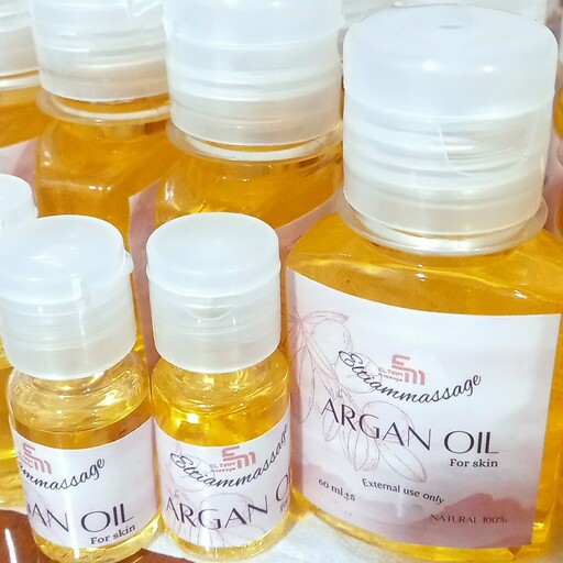 روغن آرگان خالص 60 میل التیامeltiamoil مخصوص پوست و مو و ماساژ تراپی