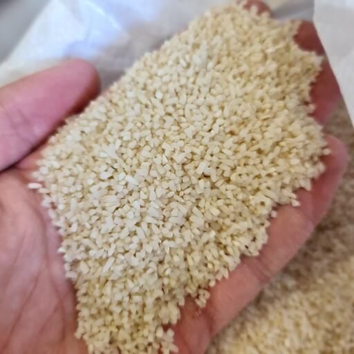 برنج نیم دانه هاشمی پاک شده امساله 10 کیلویی