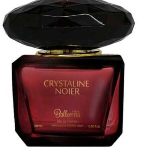 ادکلن ادوپرفیوم زنانه ورساچه( کریستال نویر) مشکی 25میلVERSACE Crystal Noir شرکتی مینیاتوری جیبی 