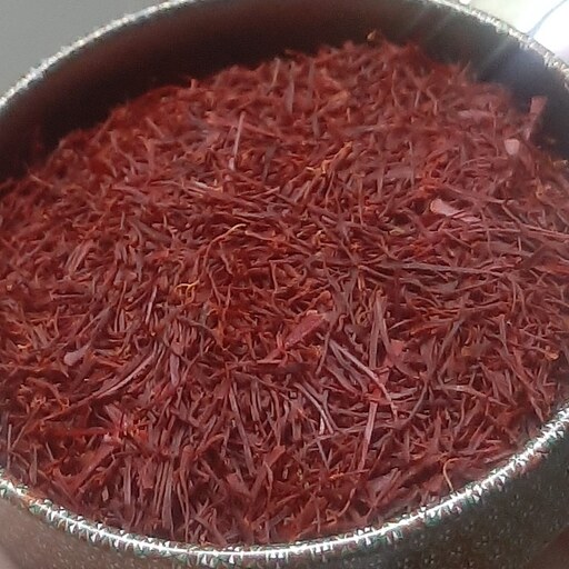 زعفران سرگل 10 مثقالی کادویی قوطی منبتی 
