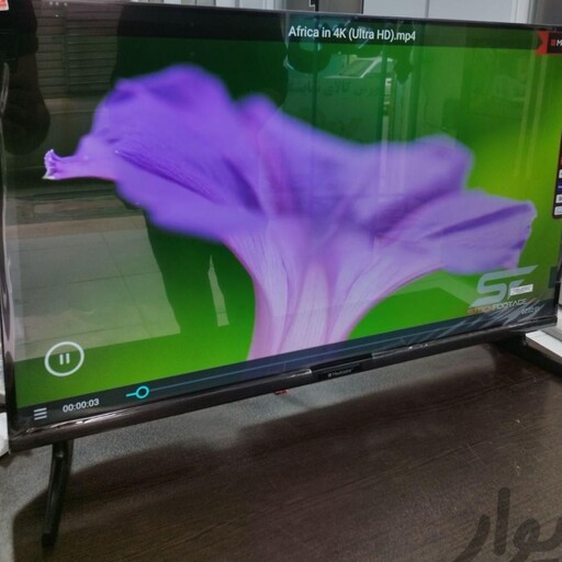 تلویزیون 50 اینچ یونیوا اسمارت 4k دو گیرنده دیجیتال دار (پس کرایه با مشتری)