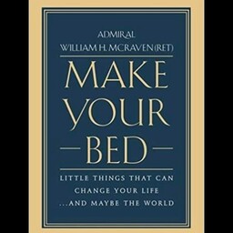 کتاب رمان انگلیسی تختخوابت را مرتب کن make your bed 