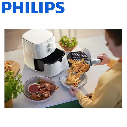 سرخ کن 4 لیتری  فیلیپس PHILIPS وارداتی اصلی  درجه 1 ، سرخ کن ، سرخکن بدون روغن فیلیپس ، هوا پز  فیلیپس  .پس کرایه