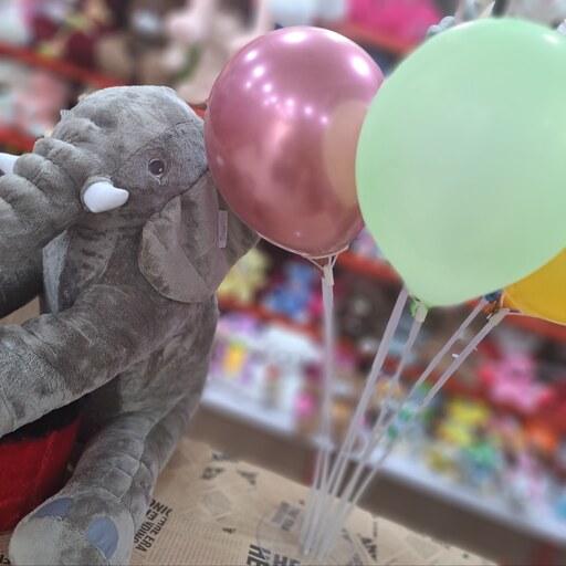 عروسک فیل نانو  وارداتی اورجینال 70سانتی متر