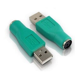    تبدیل ماوس PS2 به USB نری - FEMALE USB TO PS2 MALE ADAPTER
