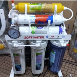 دستگاه تصفیه آب سافت واتر  تایوان(8 مرحله ای )