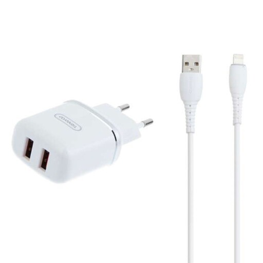 شارژر تایپ سی ترانیو مدل V60 به همراه کابل تبدیل USB-C