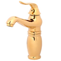 شیر  روشویی زرشام مدل سورنا طلایی