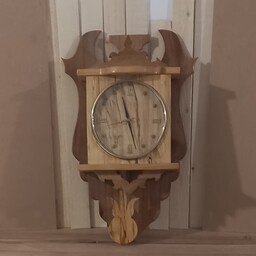 ساعت چوبی دست ساز
