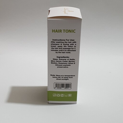 تونیک گیاهی تقویت مو برند ژریرا گلد(zhreira gold) مناسب همه موها 100ml 