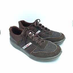 کفش کار مردانه بنددار نایک زیره پیو درجه یک نرم وسبک و رویه محکم و بادوام رنگ قهوه ای ارسال رایگان به سراسر کشور 221424