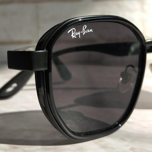 عینک آفتابی ReyBan فلزی UV400 مشکی