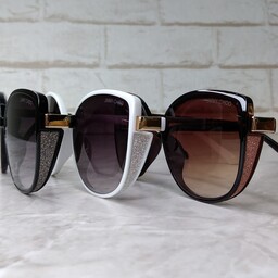عینک آفتابی زنانه جیمی چو یووی400 با تنوع سه رنگ مناسب انواع فرم صورت بسیار سبک و خوش صورت