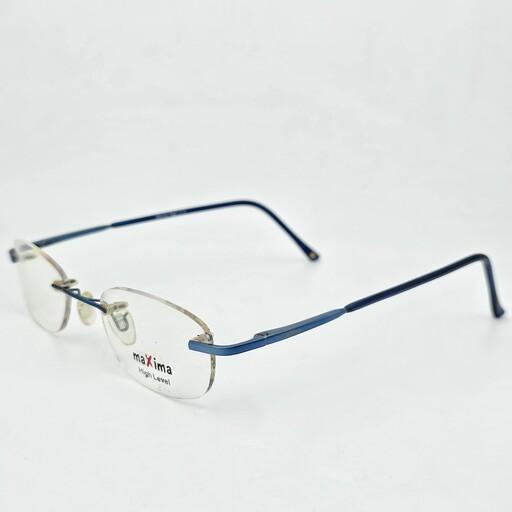 عینک طبی مردانه  maxima high level  گریف کد 1546 رنگ آبی 