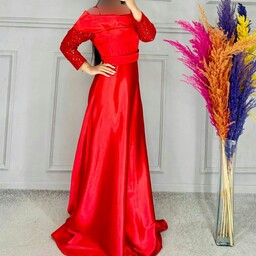لباس مجلسی زنانه ماکسی بلند لباس عقدنامزدی باکیفیت قد155سایزبندی از36تا50ارسال رایگان و فوری-نشمین(لطفاموجودی بگیرید)
