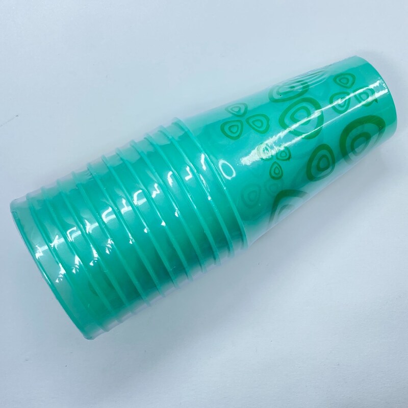 لیوان پلاستیکی 12 عددی مقاوم جایگزین مناسب لیوان یکبار مصرف 