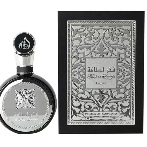 عطر ادکلن فخر لطافه مشکی مردانه اصل 100میل 