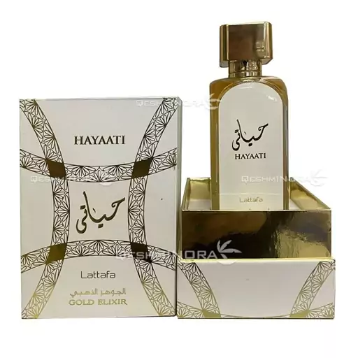 1-عطر ادکلن حیاتی سفید الجوهر الذهبی گلد الکسیر لطافه زنانه مردانه اصل 100 میل