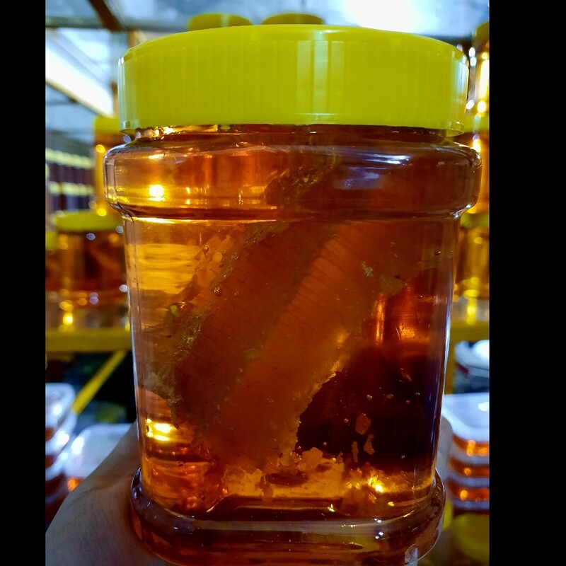 عسل طبیعی با موم بهاره(یک کیلوگرمی)