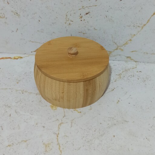 قابلمه بامبو کوچک ،کاسه چوبی