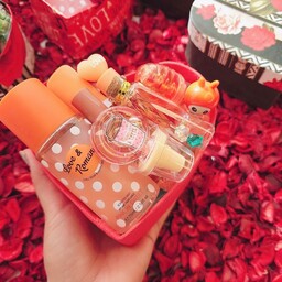 باکس نارنجی آرایشی کادویی مناسب هدیه جعبه قلب