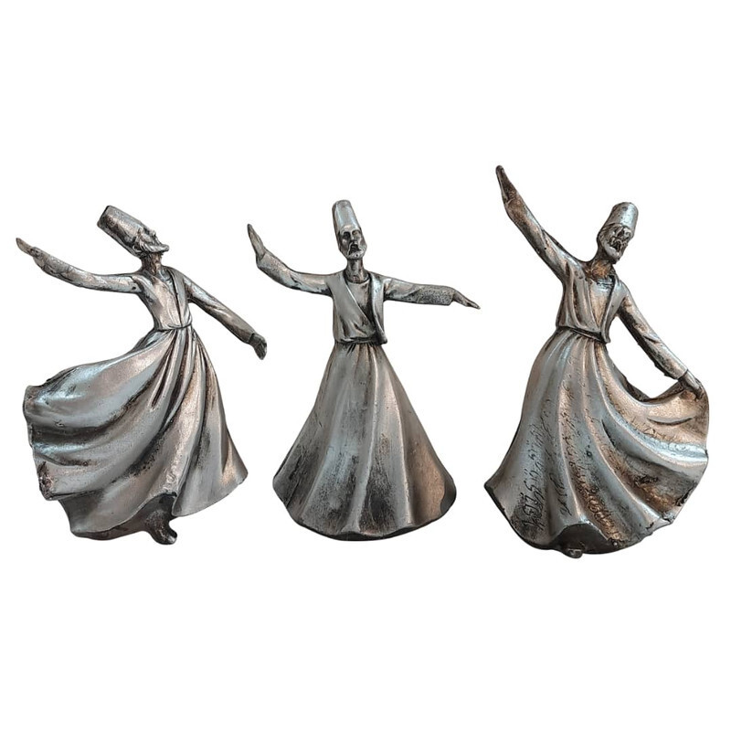 مجسمه دکوتیس مدل رقص سماع کد 1 مجموعه 3 عددی 