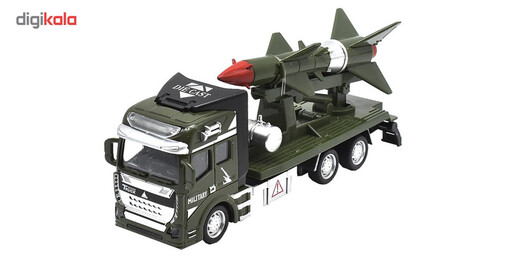 ماشین بازی طرح تریلر ارتشی مدل حمل موشک 2211