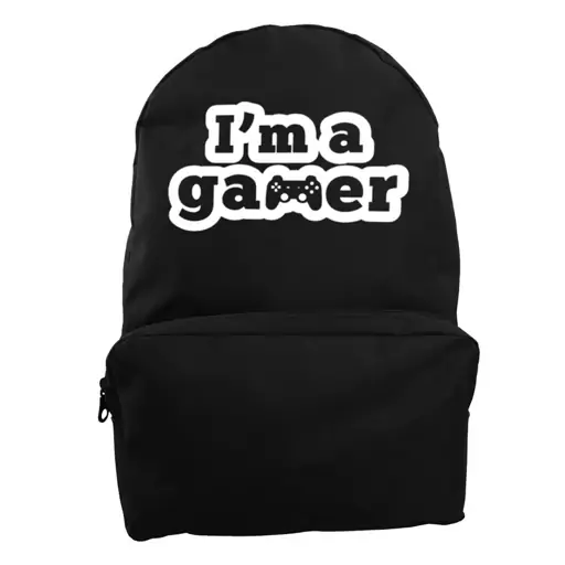 کوله پشتی مدل I am A gamer کد KP-1002